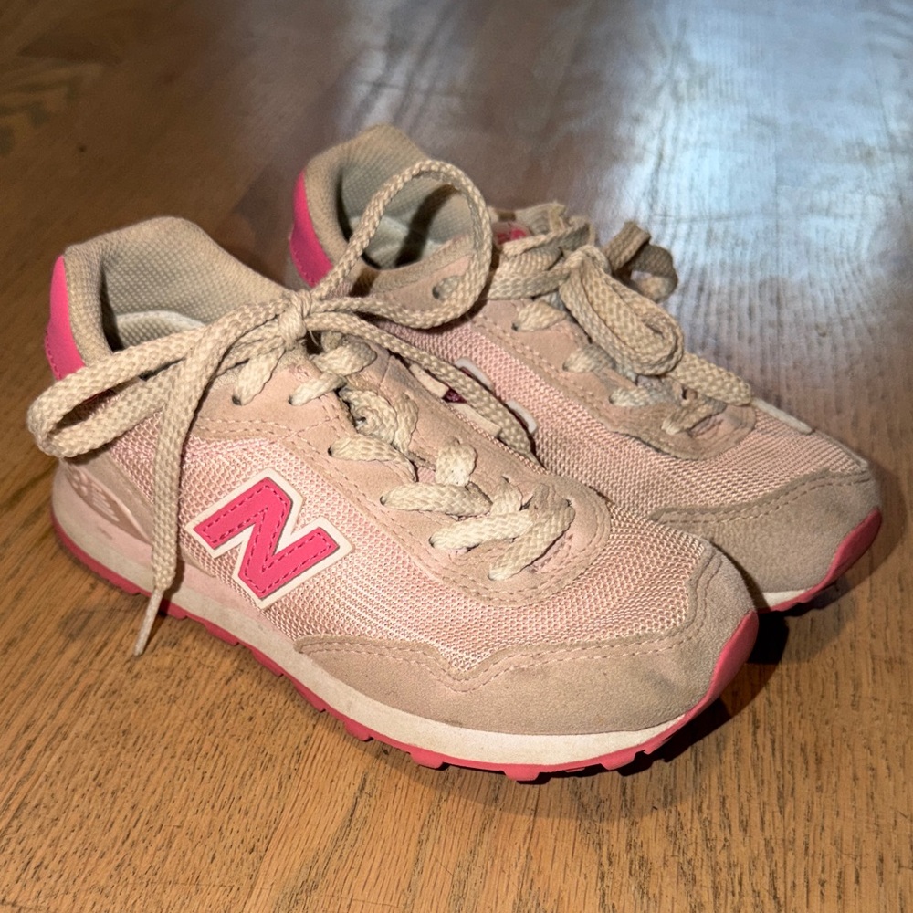 Kids Pink New Balance Sneakers